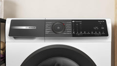 BOSCH WAN28127 Waschmaschine Serie 4, Frontlader mit 8kg Fassungsvermögen, 1400 UpM, Iron Assist, Active Water Plus, EcoSilence Drive, Speed Perfect, Weiß, 60cm