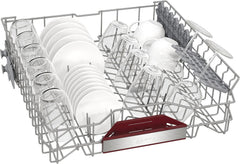 NEFF S157YCX03E, N 70, Smarter Geschirrspüler Vollintegriert, 60 cm, Besteckschublade, Made in Germany, Zeolith-Trocknung, besonders leise Spülmaschine, höhenverstellbarer Oberkorb, starker Sprühdruck