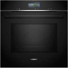 Siemens HB572ABS3, iQ300, Einbau-Backofen 60 x 60 cm, Air Fry, activeClean Pyrolyse Selbstreinung, LED-Touchbedienung, 3D Heißluft, Schnellaufheizung, cookControl10 Automatikprogramme, Edelstahl