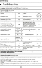 Midea MF10EW80B Waschmaschine / 8kg / 1400 U/Min/EEK A/Inverter Quattro Moto/Dampffunktion/Grosse Trommel/Slim Design/Nachlegefunktion/Kindersicherung/AquaStop, Weiß