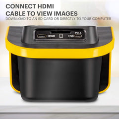 KODAK Slide N SCAN Film und Slide Scanner mit 5 Zoll LCD-Bildschirm, Schwarz