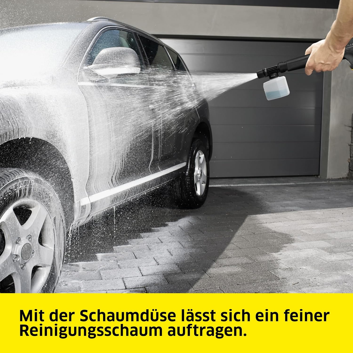 Kärcher Hochdruckreiniger K 4 Power Control Flex Home, Druck: max. 130 bar, Fördermenge: 420 l/h, Fläche: 30 m²/h, Wasserfilter, Gewicht: 11,5 kg, Hochdruckpistole, Dreckfräser, Strahlrohr, Home Kit