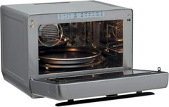 Bauknecht Jet Chef MW 179 IN Edelstahl 5in1-Multifunktionsmikrowelle/ 1000 W/ 33 L Garraum/Heißluft 1500 Watt/ Quartz Grill 1200 W/DualCrisp/ Dampfgaren/Schmelz- und Schnellauftau-Funktion