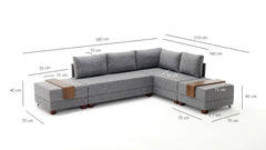 Fly Right Bettsofa - Sahne