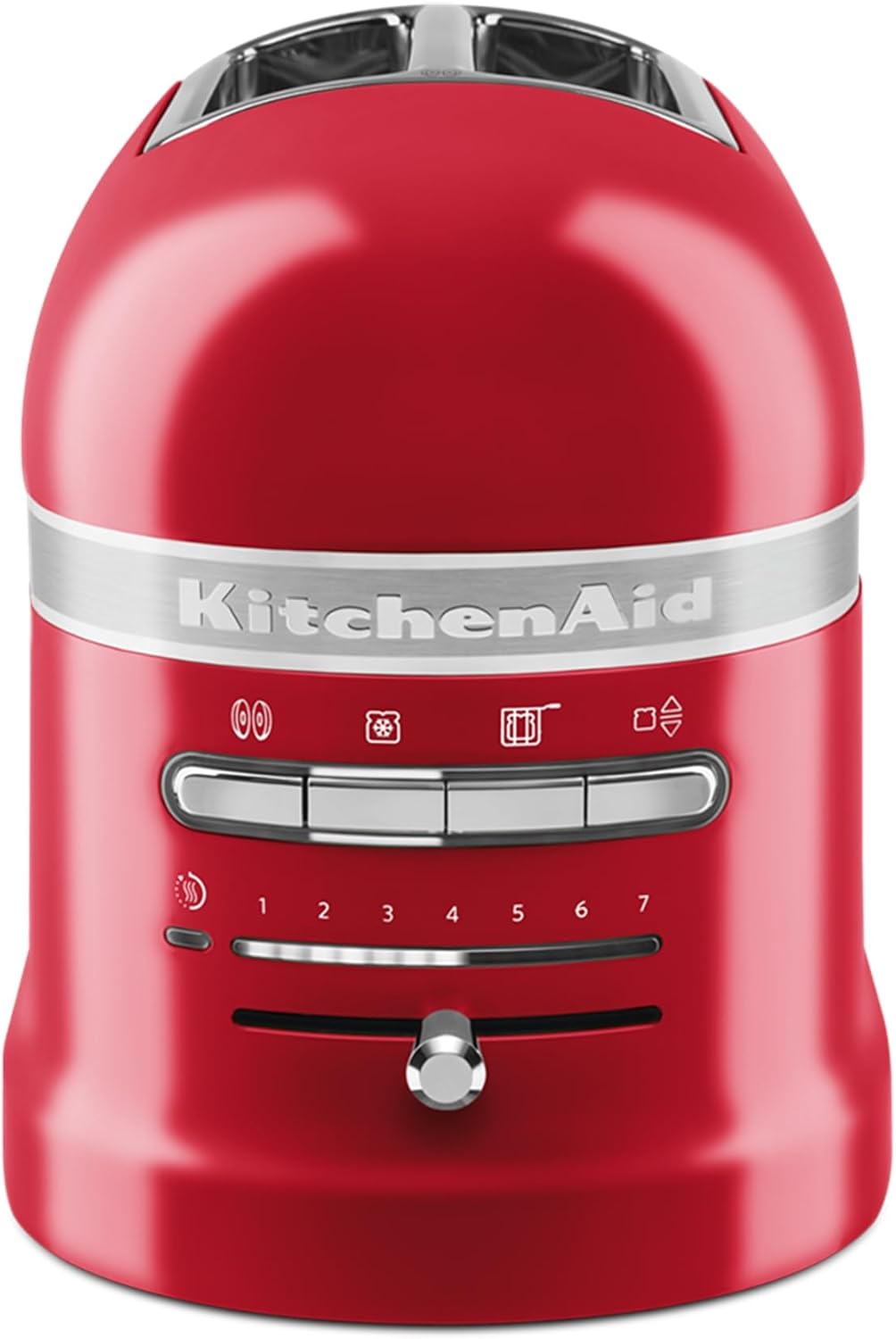 KitchenAid Toaster für 2 Scheiben mit Sandwich-Zange | Artisan | Retro Toast Machine | Verschiedene Funktionen und Bräunungsstufen | Grün