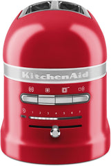 KitchenAid Toaster für 2 Scheiben mit Sandwich-Zange | Artisan | Retro Toast Machine | Verschiedene Funktionen und Bräunungsstufen | Grün