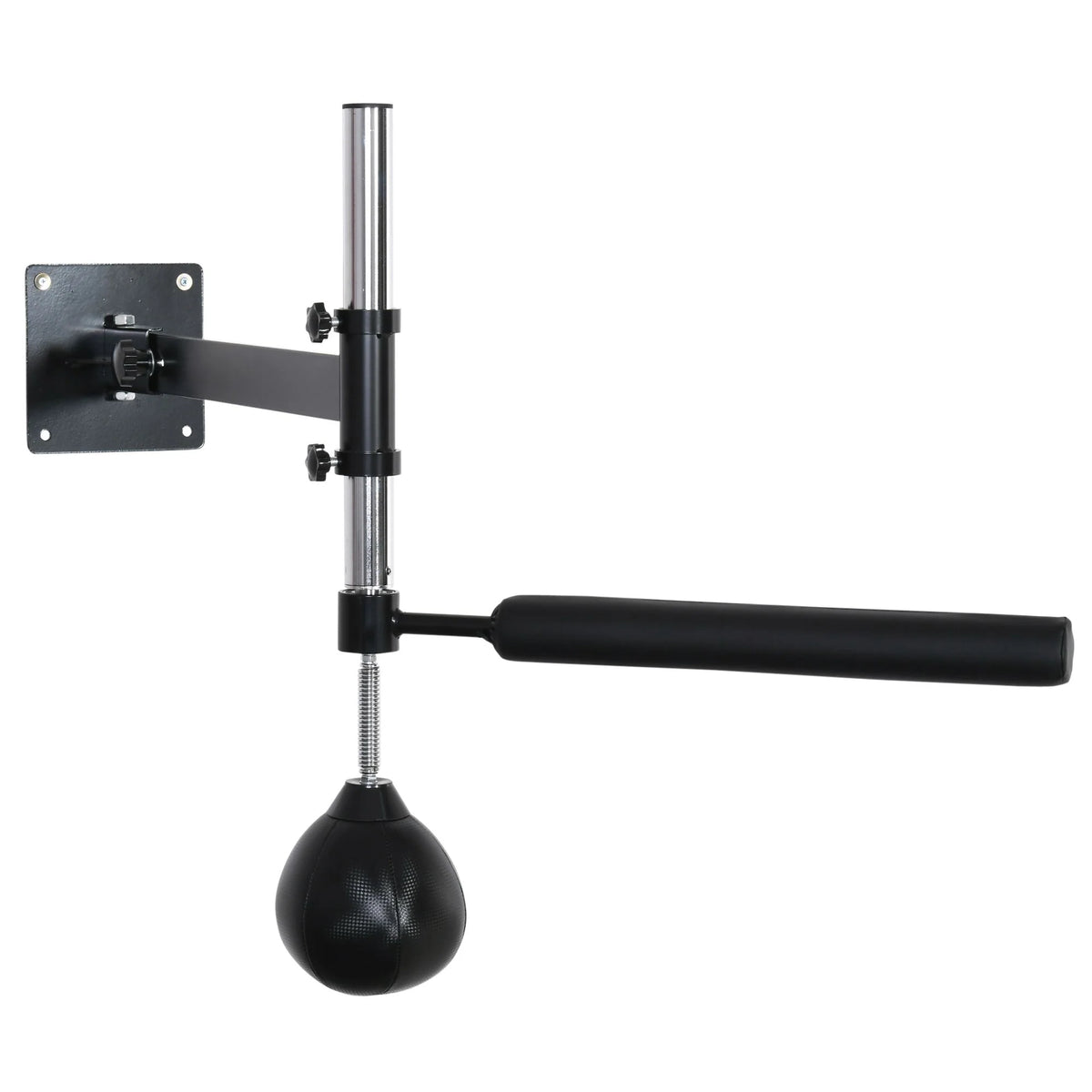 HOMCOM Boxgestell Punchingball höhenverstellbar Wandhalterung