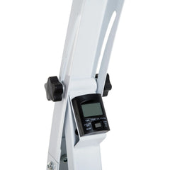 HOMCOM Bewegungstrainer Heimtrainer für Senioren LCD-Display Weiß