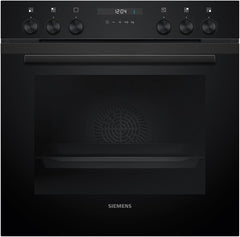 Siemens EQ522IA01, Einbauherd-Set, Bestehend aus HE517GBS4 Herd, 60 x 60 cm, 3D Heißluft, Selbstreinigung, Clip Auszug & EI645CFB6E Induktionskochfeld, Bräterzone, powerBoost, Edelstahl Rahmen