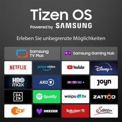 DYON ULTIMAX 40F-TI - 40 Zoll (100 cm) Full-HD Smart TV mit Tizen OS, Triple Tuner (DVB-C/-S2/-T2), Smart & Gaming Hub, Prime Video, Netflix, Disney+ [2025]
