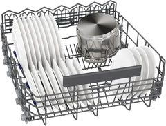 Siemens SX95EX12CE, iQ500 Smarter Geschirrspüler, Vollintegrierte Spülmaschine, 60 cm, Made in Germany, XXL, Besteckschublade, Extra leise, varioSpeed,autoOpen dry, glassZone, varioScharnier