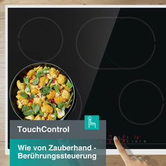 Gorenje GI6401BCE Induktions-Kochfeld / 60 cm/TouchControl/PowerBoost/Timer/ChildLock/Restwärmeanzeige/Schwarz
