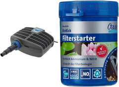 OASE 51096 Filter und Bachlaufpumpe AquaMax Eco Classic 5500, 5300 l/h Förderleistung, energiesparende Bachlaufpumpe, Teichpumpe, Filter, Pumpe, Bachlauf, Dunkelgrau