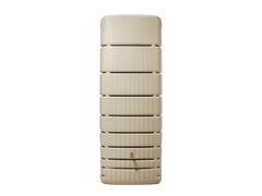 4rain Regentonne »SLIM«, 650 Liter Volumen, inklusive Auslaufhahn und Windsicherung