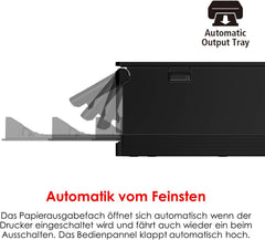 Canon PIXMA TS8351a Drucker Farbtintenstrahl Multifunktionsgerät DIN A4 (Scanner, Kopierer, 4.800 x 1.200 dpi, 6 separate Tinten, USB, WLAN, AirPrint, Duplexdruck, 2 Papierzuführungen, 5 GHz), weiß
