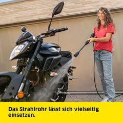 Kärcher Hochdruckreiniger K 4 Power Control Flex Home, Druck: max. 130 bar, Fördermenge: 420 l/h, Fläche: 30 m²/h, Wasserfilter, Gewicht: 11,5 kg, Hochdruckpistole, Dreckfräser, Strahlrohr, Home Kit