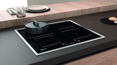 Bauknecht Induktions-Kochfeld BQ 2760S FT / Booster/ Touch Control /Simmer-Funktion / Restwärmeanzeige/ flacher Edelstahl-Rahmen