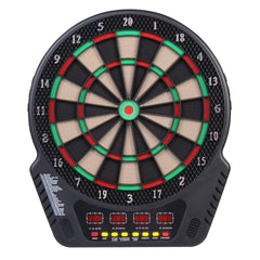 HOMCOM elektronische Dartscheibe Dartboard 27 Spiele 16 Spieler