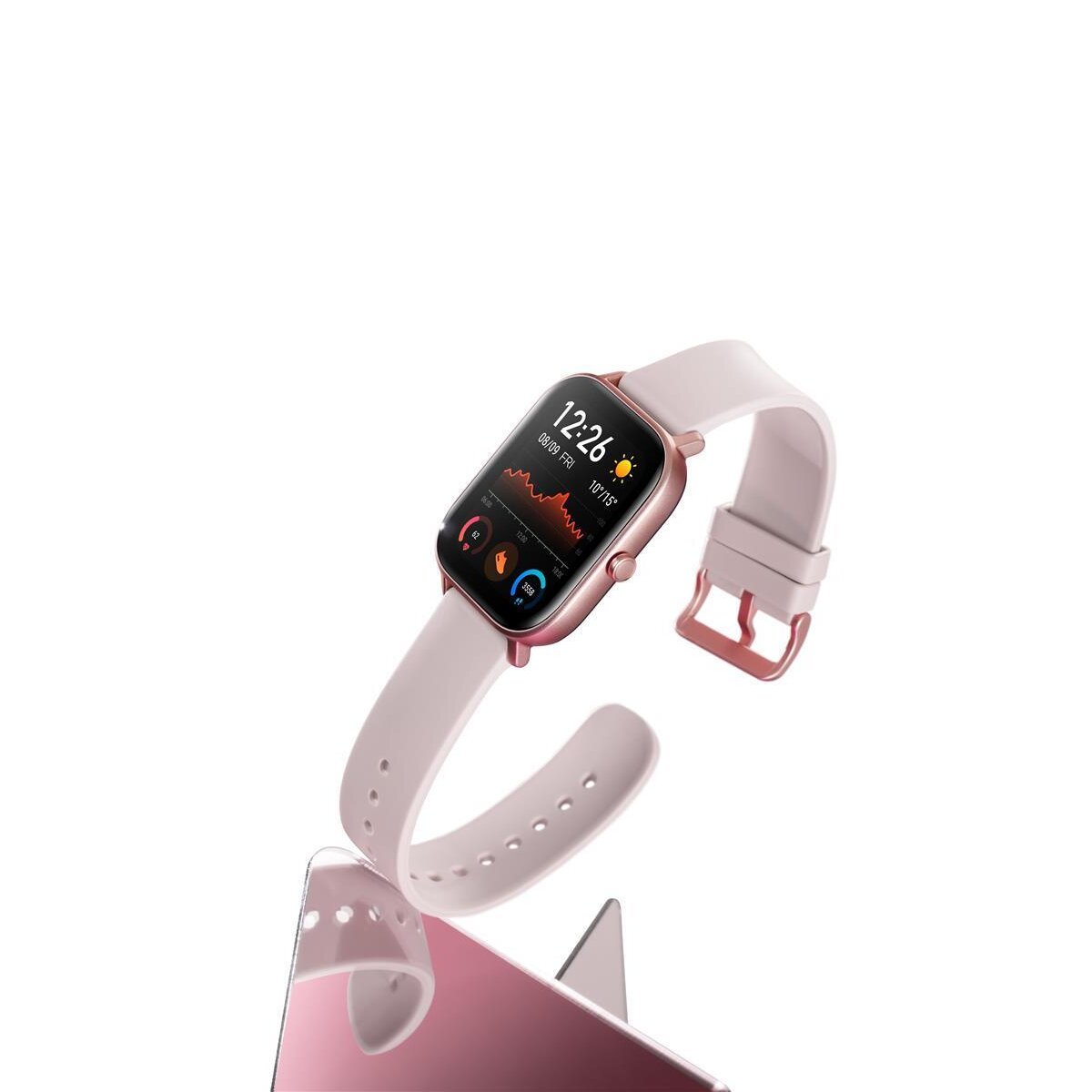 AMAZFIT Smartwatch GTS, rosa - B-Ware sehr gut