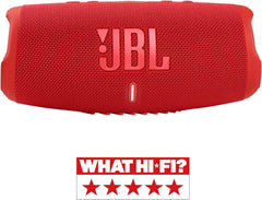 JBL Charge 5 Bluetooth-Lautsprecher in Schwarz – Wasserfeste, portable Boombox mit integrierter Powerbank – Eine Akku-Ladung für bis zu 20 Stunden kabellosen Musikgenuss