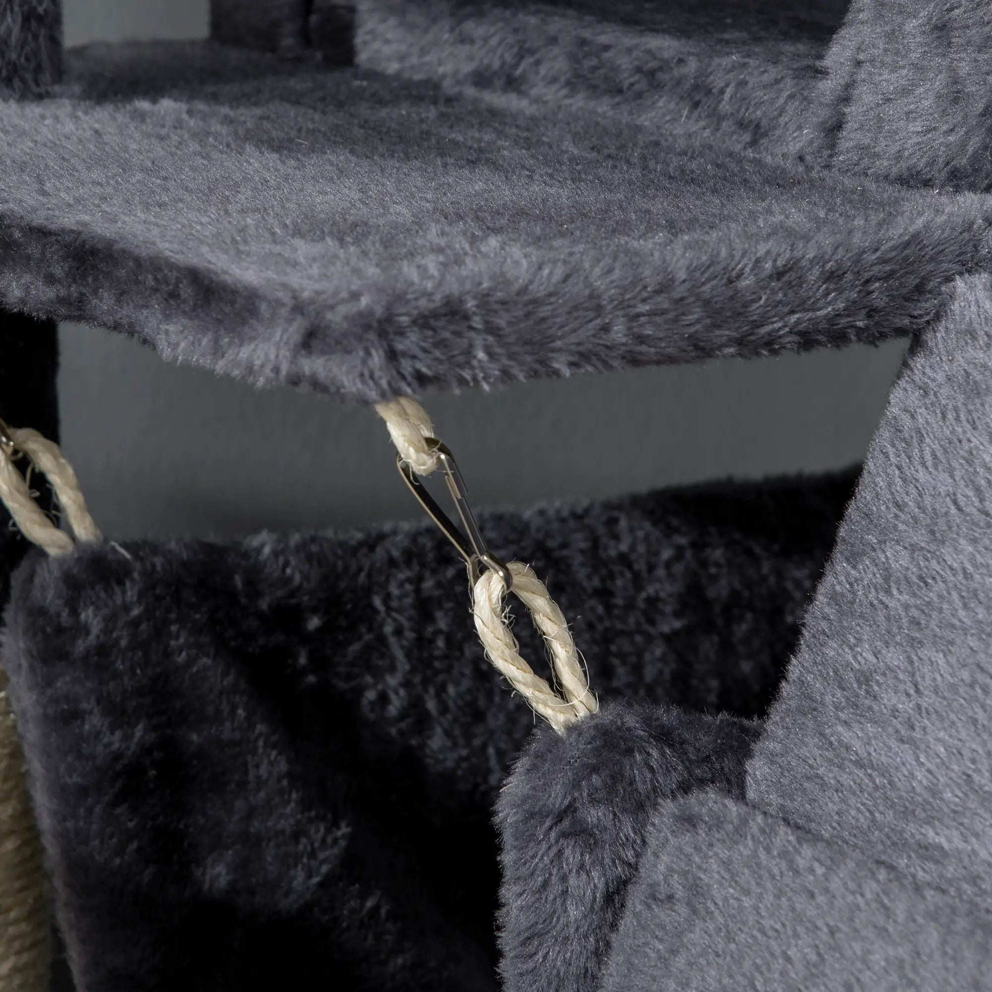 PawHut Kratzbaum Katzenmöbel mit Katzenhaus Hängematte Spielzeug