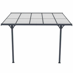 Fornorth Terrassenüberdachung 313x254x220-260cm
