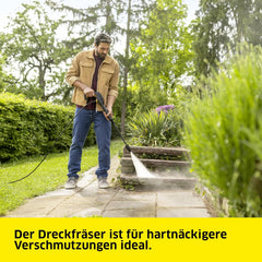 Kärcher Hochdruckreiniger K 4 Power Control Flex Home, Druck: max. 130 bar, Fördermenge: 420 l/h, Fläche: 30 m²/h, Wasserfilter, Gewicht: 11,5 kg, Hochdruckpistole, Dreckfräser, Strahlrohr, Home Kit