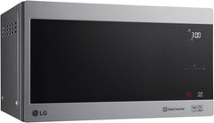 LG MS2595CIS Mikrowelle mit Smart Inverter Technologie, 25 Liter Kapazität, 1000 W, Automatikprogramme, einstellbare Leistungsstufen und EasyClean-Funktion, Silber