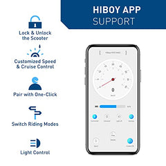 Hiboy S2 Pro Klappbarer Elektroroller, 500W Motor, 10" Vollgummireifen