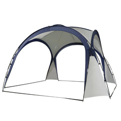 Outsunny Pavillon Gartenzelt Sonnenschutz Outdoor Glasfaser