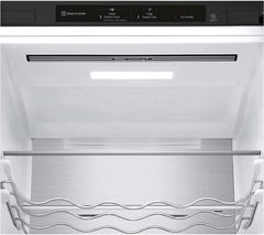 LG GBP62MCNAC Kühl-Gefrierkombi – 384 L, Energieeffizienz A, Total NoFrost, DoorCooling+, niedriger Geräuschpegel, modernes Design in Anthrazit Schwarz, 59,5 x 67,5 x 203 cm