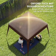 Outsunny Pavillon Ersatzdach UV50+ faltbar