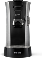 Philips Senseo Select CSA240/20 Kaffeepadmaschine (Kaffeestrkewahl Plus, Memo-Funktion, aus recyceltem Plastik), Schwarz Eco