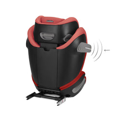 CYBEX Gold Kindersitz Solution S2 i-Fix, Für Autos mit und ohne ISOFIX, 100 - 150 cm, Ab ca. 3 bis 12 Jahre (15 - 50 kg), Lava Grey