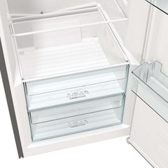 Gorenje R 619 DAXL6 Kühlschrank/AdaptTech/FreshZone/Schnellkühlfunktion/Umluft-Kühlsystem/LED Display / 398l / 185cm / EEK D/Edelstahl