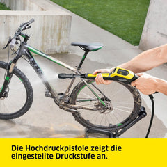 Krcher Hochdruckreiniger K 5 Compact, Druck: max. 145 bar, Durchfluss: max. 500 l/h, Flchenleistung: 40 m/h, Wasserfilter, Gewicht: 12 kg, Hochdruckschlauch und -pistole, Dreckfrser, Strahlrohr