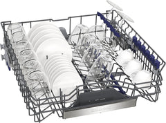 Siemens SX95EX12CE, iQ500 Smarter Geschirrspüler, Vollintegrierte Spülmaschine, 60 cm, Made in Germany, XXL, Besteckschublade, Extra leise, varioSpeed,autoOpen dry, glassZone, varioScharnier