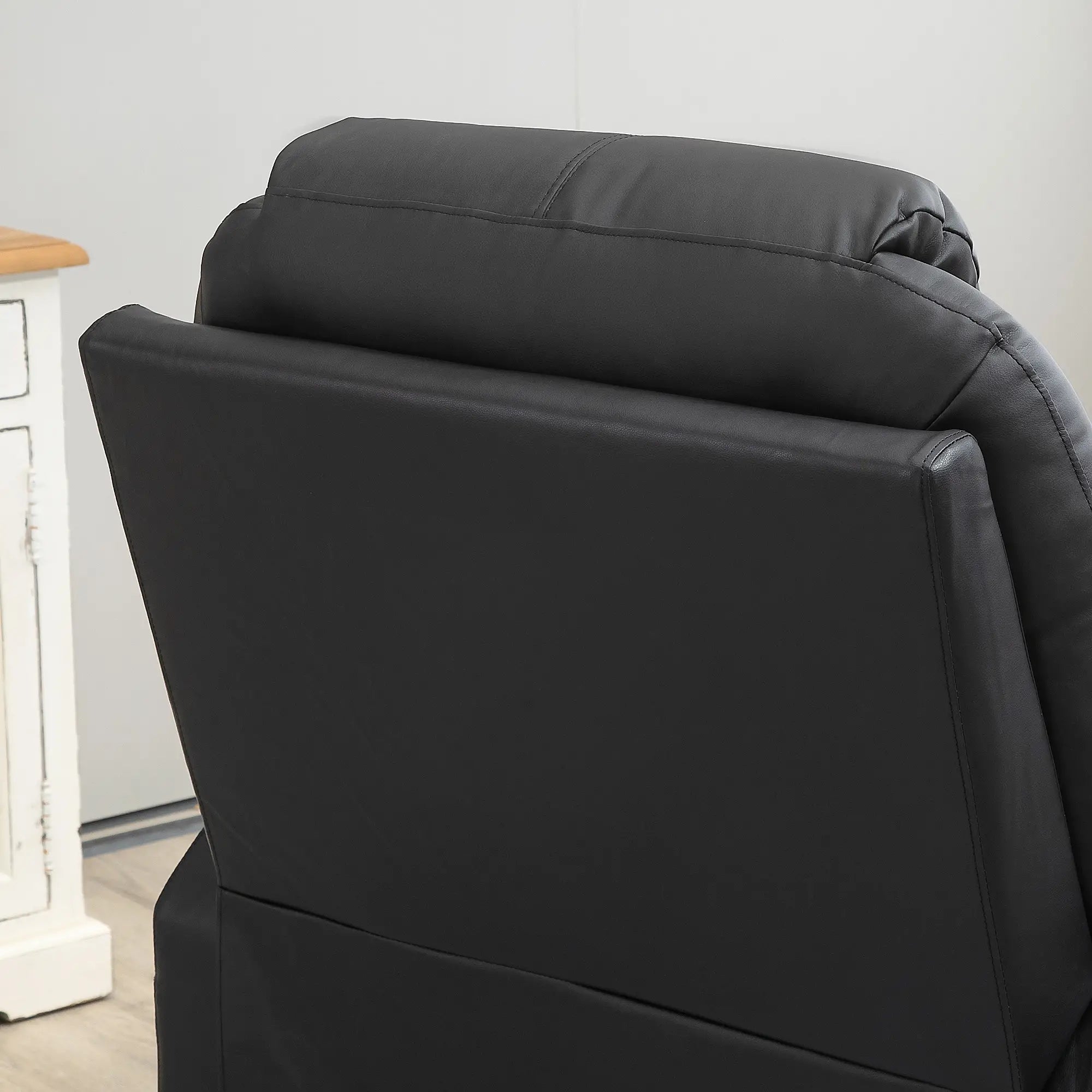 HOMCOM Aufstehsessel elektrisch Massage Liegefunktion