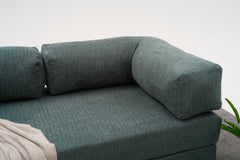 Comfort 3er Sofa - Grün