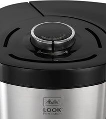 Melitta Look Perfection - Filterkaffeemaschine - mit Thermokanne - Tropfstopp - 10 Tassen - Schwarz (1025-16)