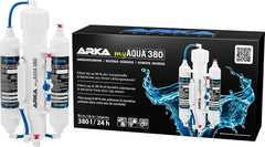 ARKA myAQUA 1900 Umkehrosmoseanlage 1900 L/Tag - Wasserfilter & Enthärtungsanlage, entfernt bis zu 99% Salze, Schadstoffe & Bakterien - Für Aquarien & Haushalt