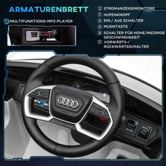HOMCOM Audi E-tron Kinderauto 12V mit Fernbedienung