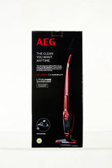 AEG Ergorapido CX7-2-45AN 2in1 Akku-Staubsauger / beutellos / Tierhaardüse / bis zu 45 Min. Laufzeit / freistehend / 180° Drehgelenk / Bürstenreinigungsfunktion / LED-Licht / rot / Exklusiv bei Amazon