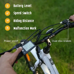 Evercross EK8S E-Bike – 250W, 26-Zoll, 12Ah Akku, bis 90 km Reichweite