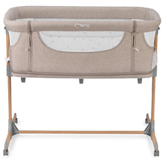 Momi SMART Bed 4-in-1 Kinderbeistellbetten bis 15 kg, Beistellbett für Babys mit Matratze, Höhenverstellbar