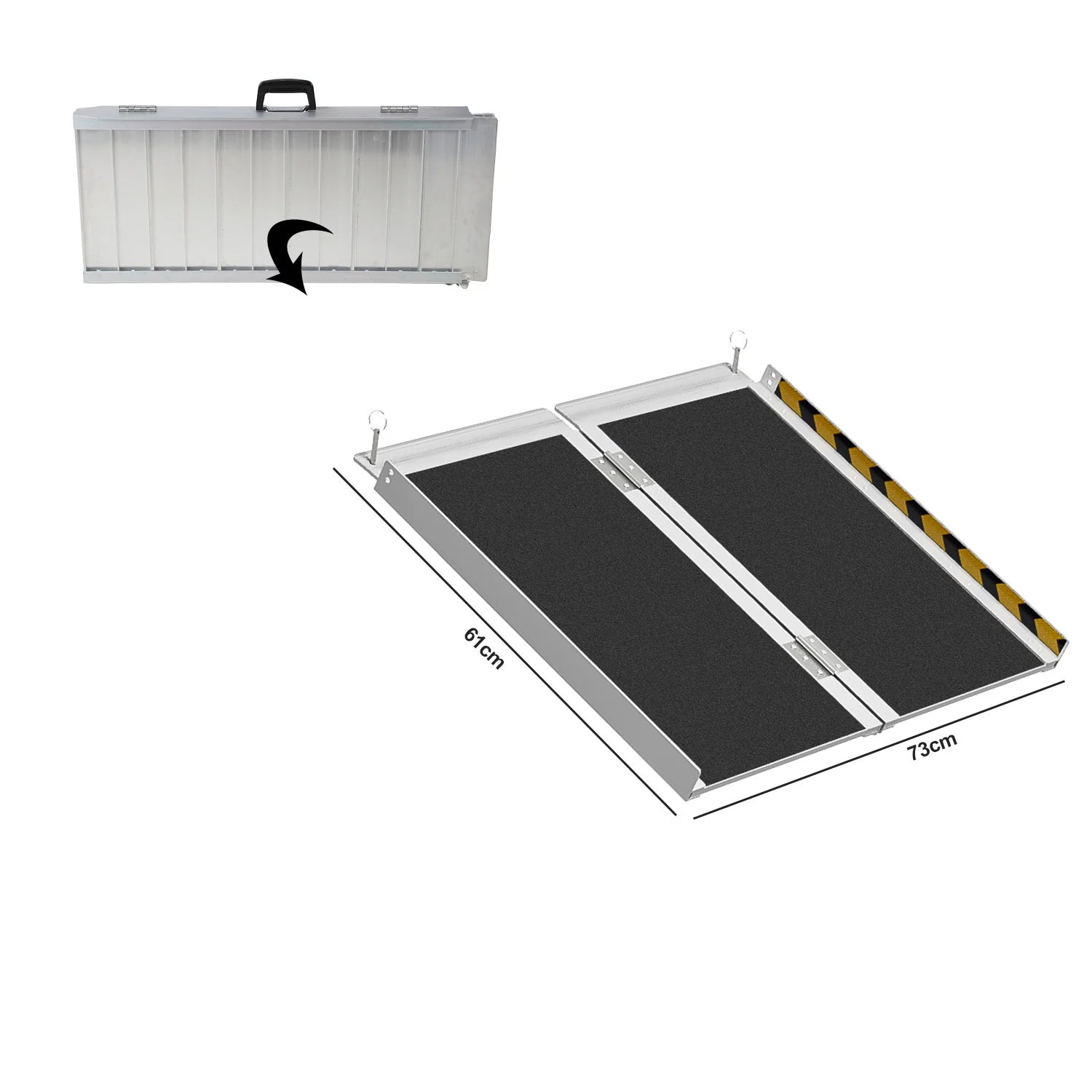 Sonnewelt Rollstuhlrampe Laderampe Alu bis 270kg