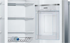 SIEMENS KF96NVPEA iQ300 Multi-Door-Kühlschrank, 183 x 91 cm, 405 L Kühlen & 200 L Gefrieren, hyperFresh längere Frische, noFrost nie wieder abtauen, superCooling schnellere Kühlung