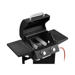 GRILLMEISTER Gasgrill 2-Brenner »Memphis«, mit Warmhalterost - B-Ware neuwertig