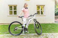 Chillaxx Bike Falcon Premium Mountainbike in 24,26,27.5 und 29 Zoll - Fahrrad für Jungen, Mädchen, Damen und Herren - Scheibenbremse- 21 Gang-Schaltung - Vollfederung