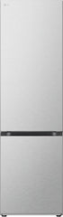 LG GBV22NCCEP Kühl-/Gefrierkombination – Smart Inverter Compressor, Total No Frost, Modern Flat Door Design, Matt Schwarz Metallic, Energieeffizienz A